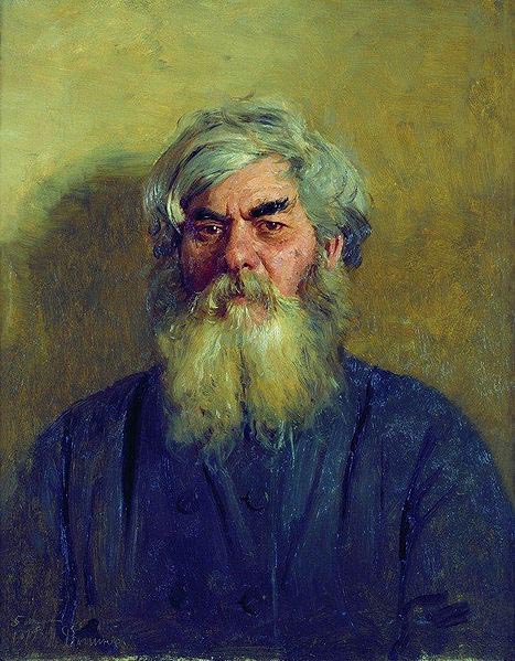 Ilya Yefimovich Repin A peasant with an evil eye